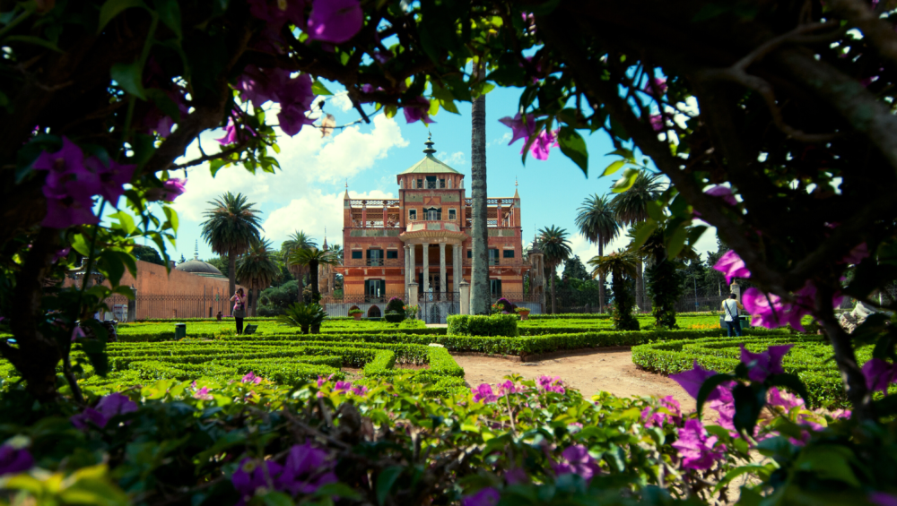 Palazzina cinese palermo borbone parco favorita bouganvillea